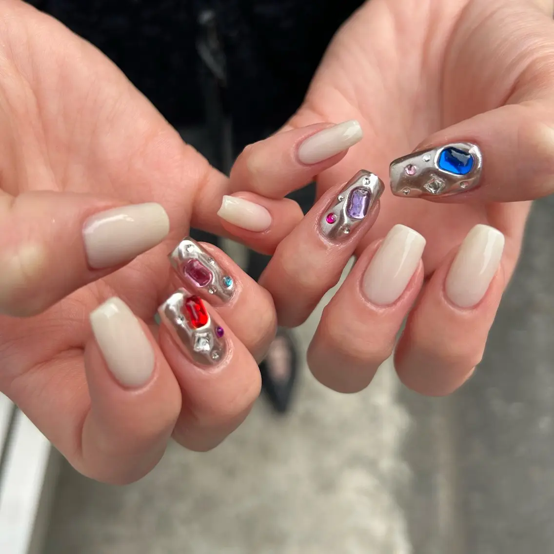 ネイル シンプルネイル Ezura Yumiのネイルデザイン