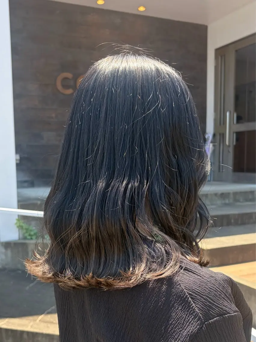 ミディアム éme.山口平井店 /yu-kiのヘアスタイル