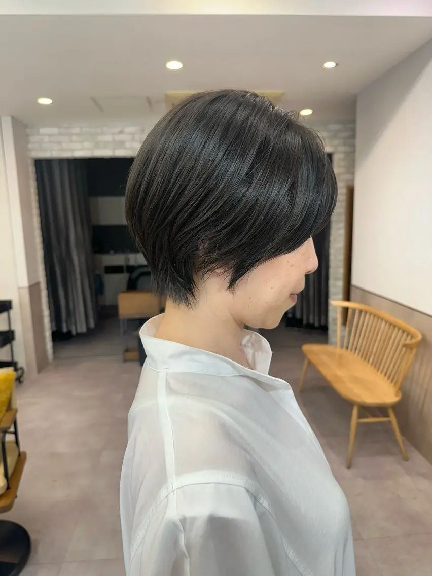 ショート ショートヘア カット トリートメント jaemi/ジェミ カラー診断🌈🌟のヘアスタイル