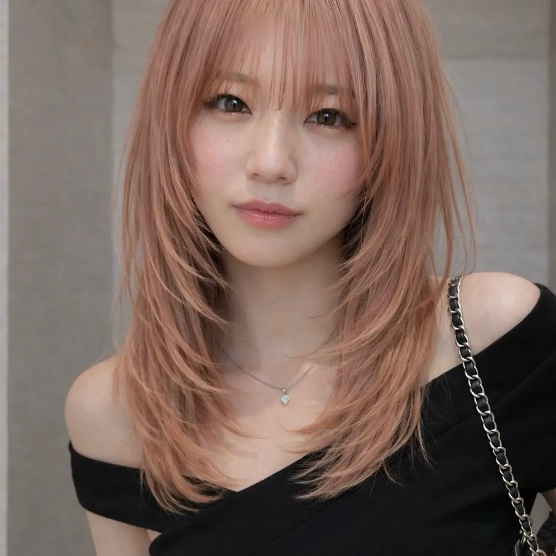 ロング カラー レイヤー/ブリーチ/ 渋谷/ルル🌿のヘアスタイル