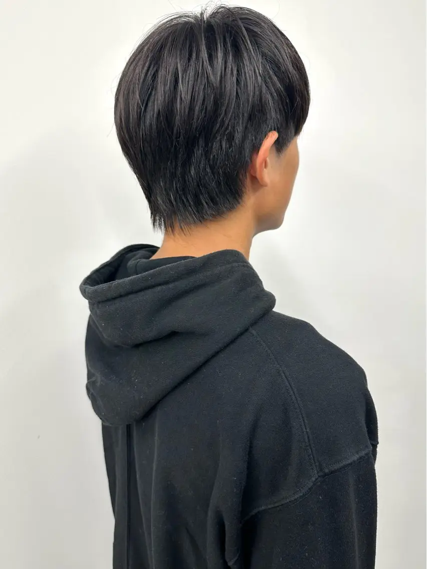 ショート メンズ カット ヘッドスパ ボブ/ゆるふわ ボブパーマ/とういのヘアスタイル