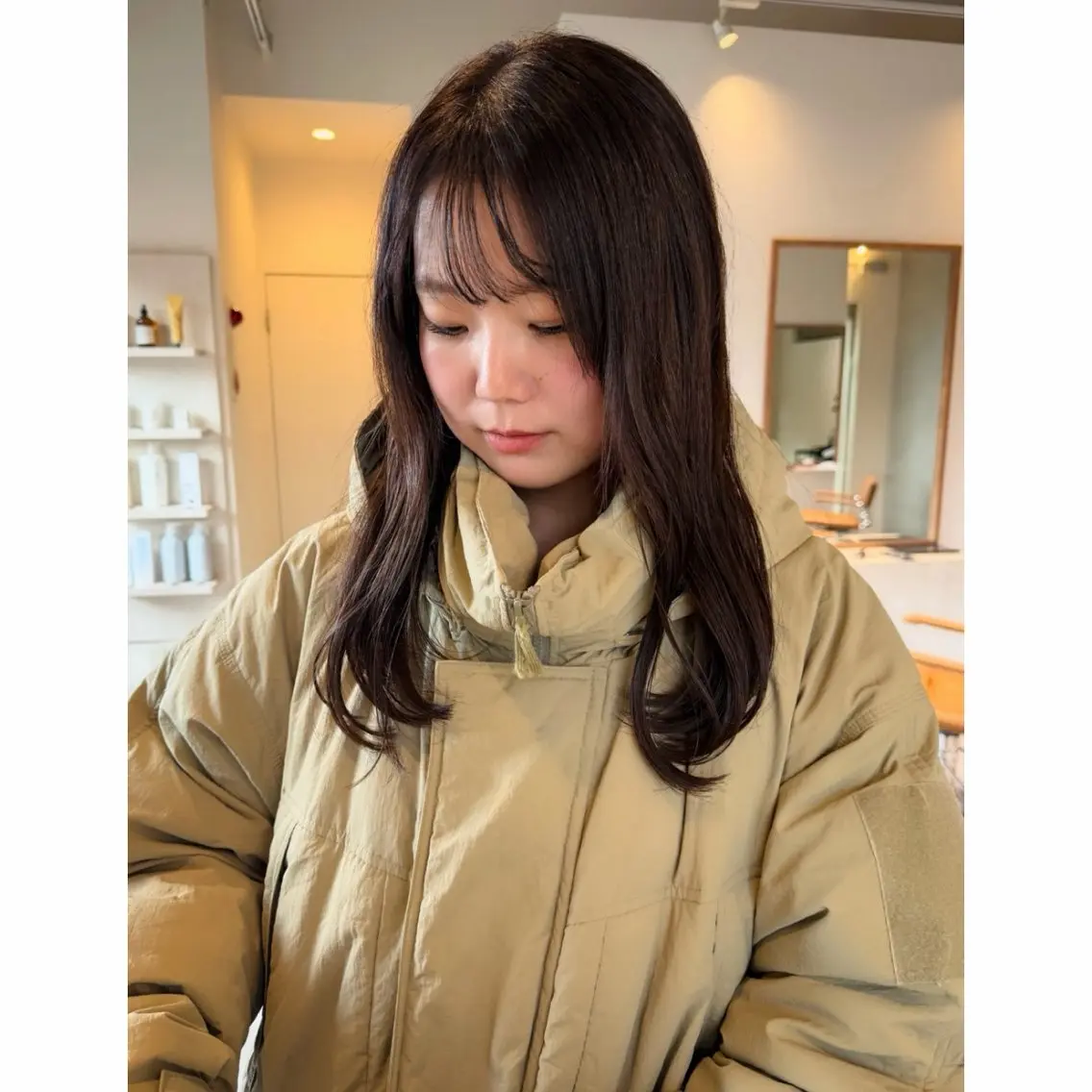 【カットなし】透明感カラー+トリートメント🩰の写真