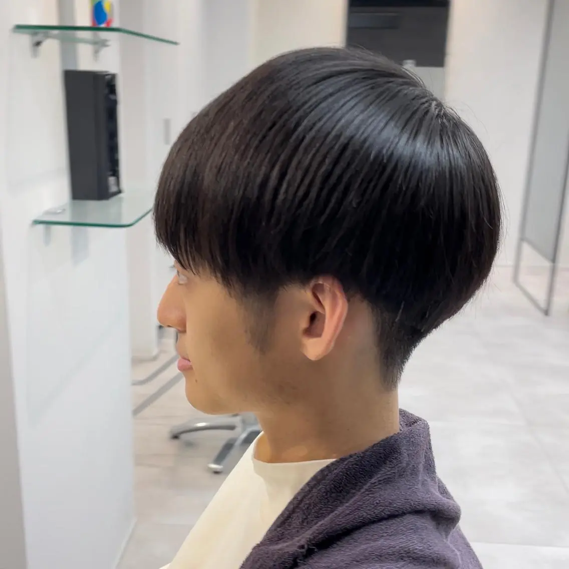 ショート メンズ マッシュ マッシュヘア 安永 望のヘアスタイル