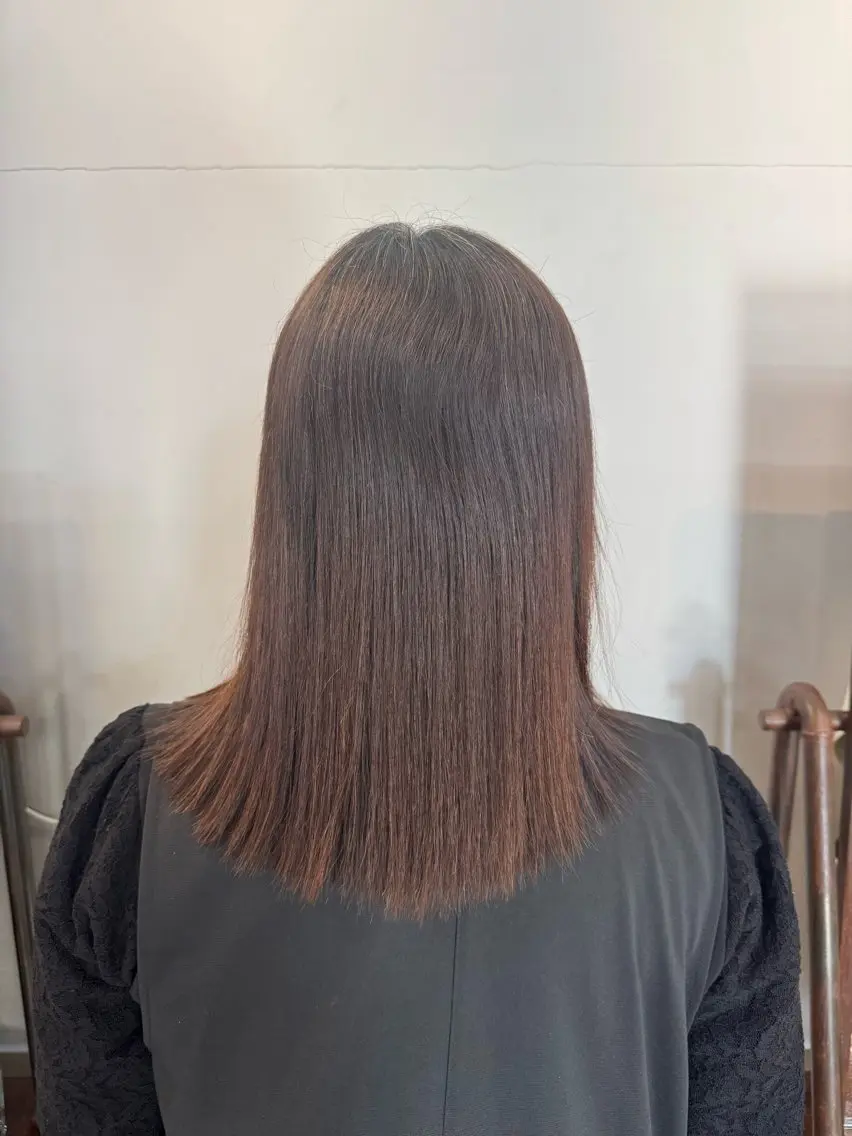セミロング 梶原 悠矢のヘアスタイル