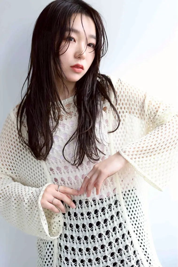 ロング 小栗 柊翔のヘアスタイル