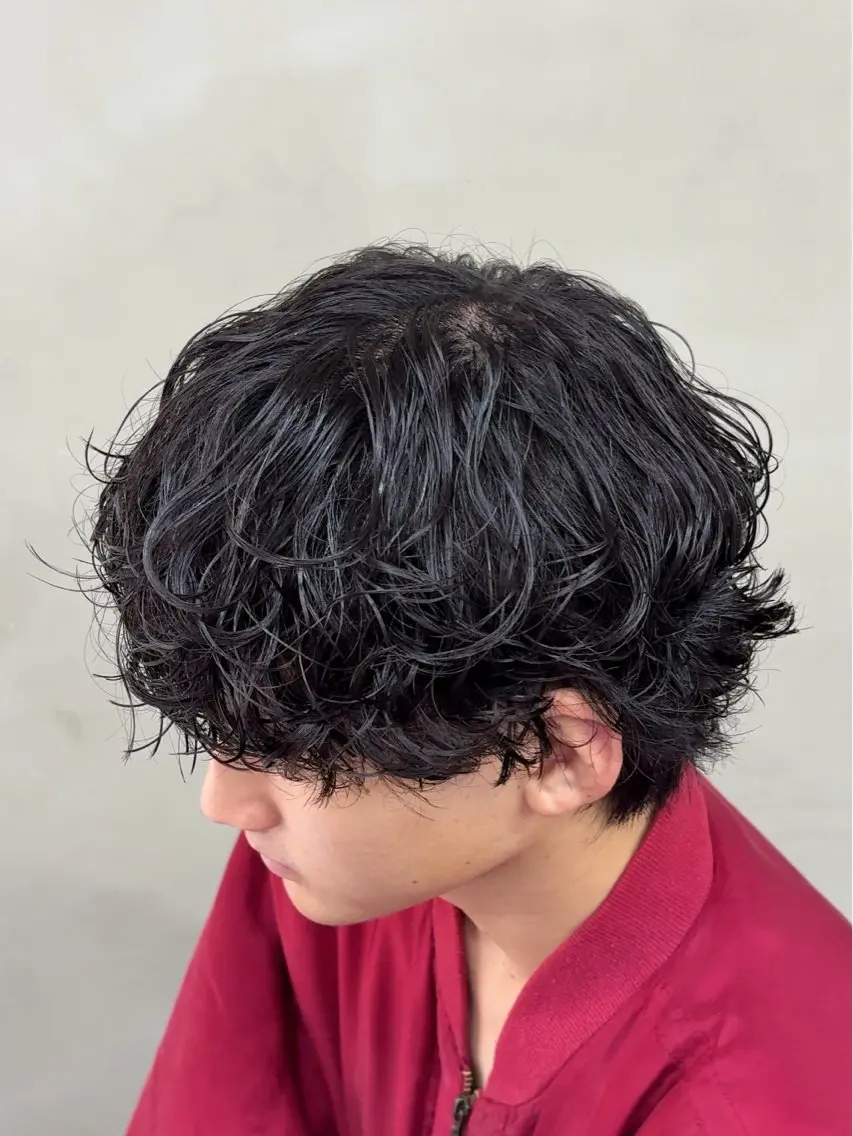 ショート パーマ カット パーマ GRANDEUR ryuのヘアスタイル