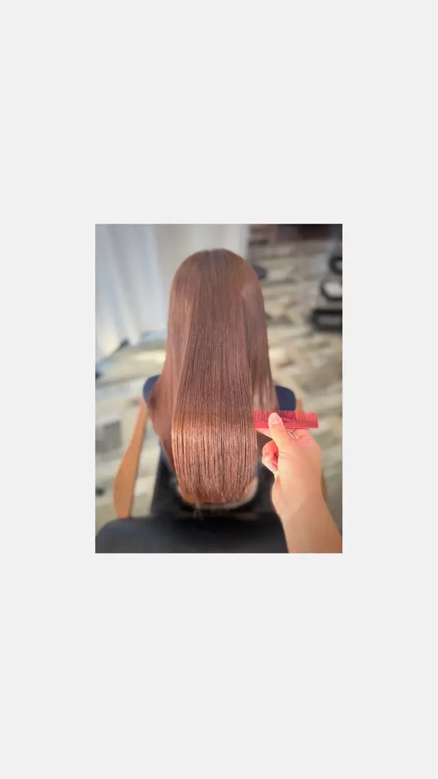 ロング ヘアカラー 髪質改善🪽 森川☜ ☜ のヘアスタイル