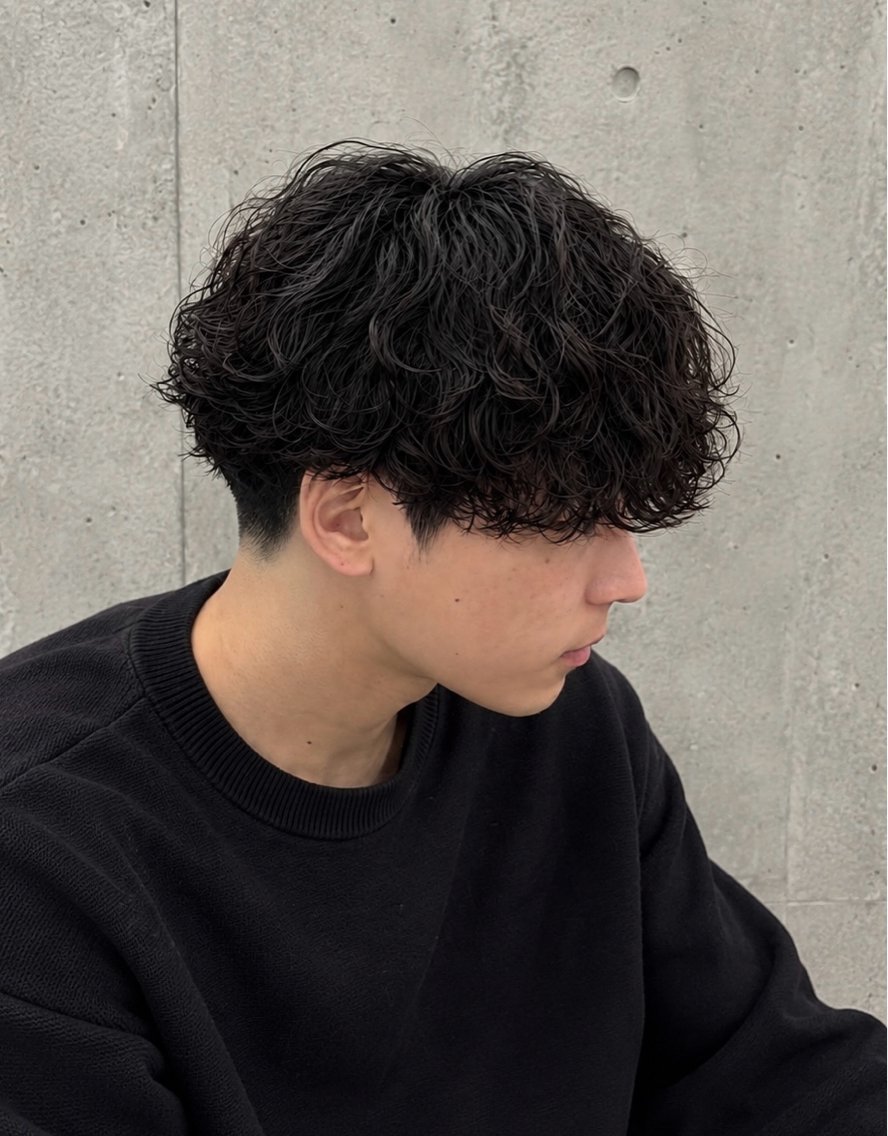パーマ キッズ カット パーマ シャドウ/ニュアンス パーマ 惇のヘアスタイル