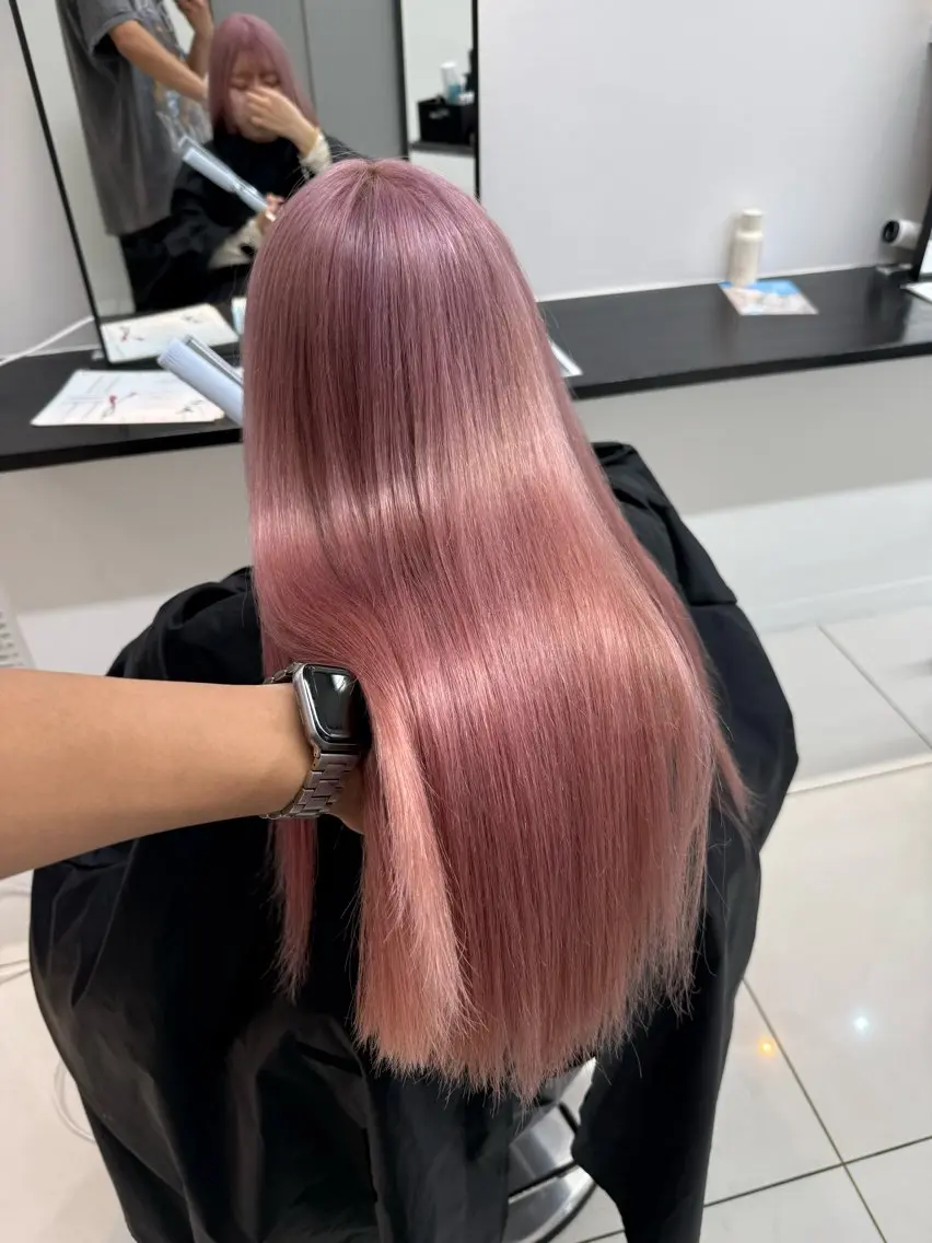 ロング カラー ヘアカラー トリートメント 🍀お悩み改善憧れの 美髪　小林風雅のヘアスタイル