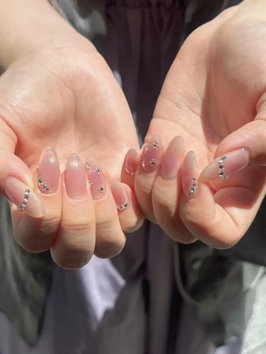 ネイル キラキラネイル ハンドネイル VINGTNAIL 青山 伊藤さくらのネイルデザイン