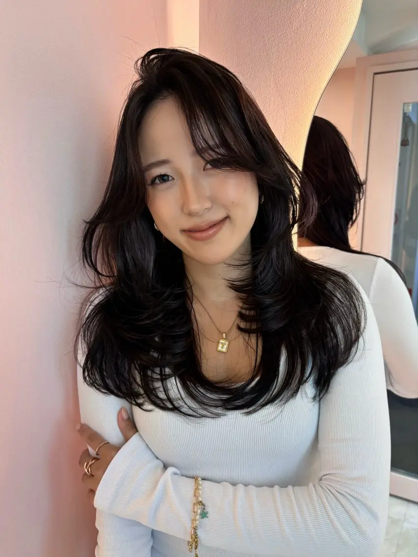 カラー カット ヘアカラー YOLO 渋谷 NANAMIのヘアスタイル