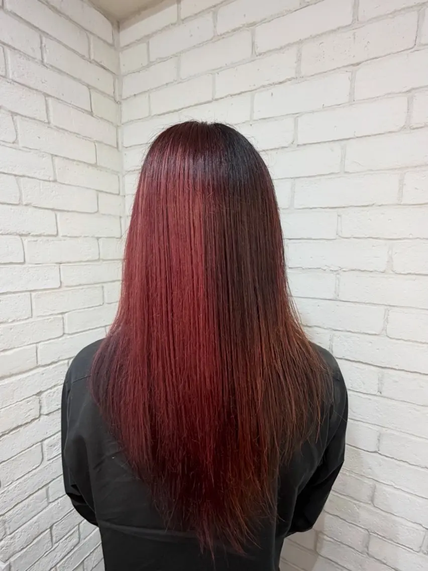 ロング カラー Harue ·͜·のヘアスタイル