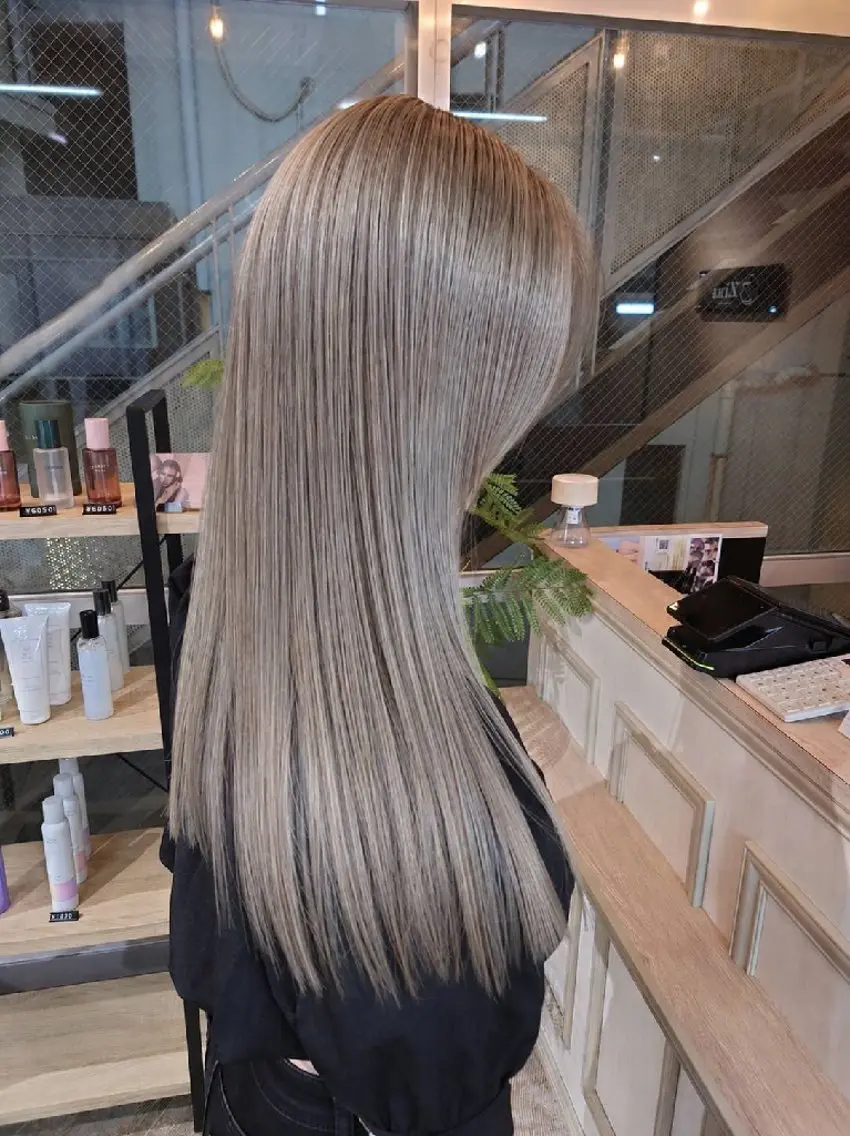 ロング 縮毛矯正 縮毛矯正✨艶髪　 シノハラ✨髪質改善のヘアスタイル