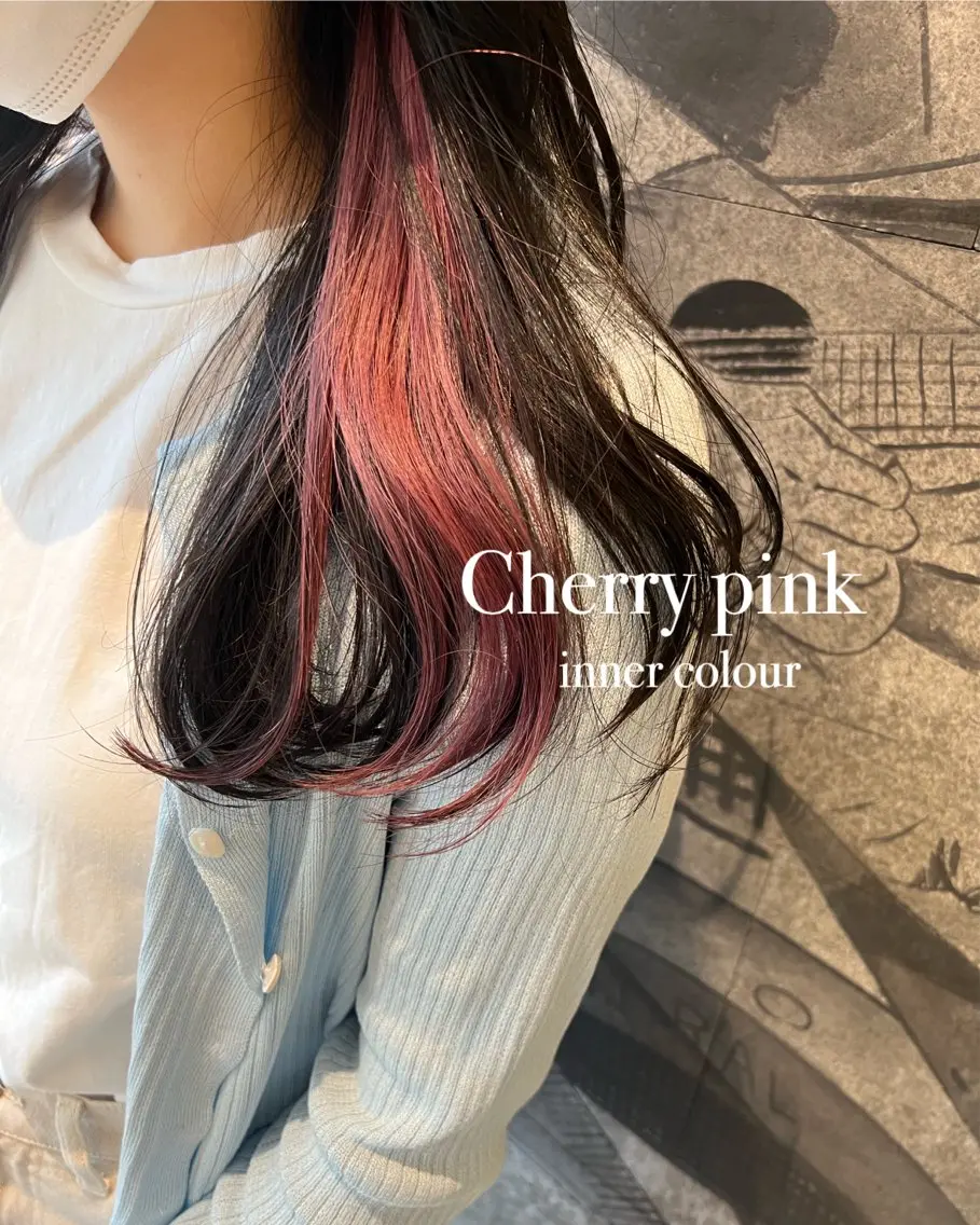 ロング カラー ピンクカラー カット ヘアカラー Kana 🍋 ハイトーン【高円寺】のヘアスタイル