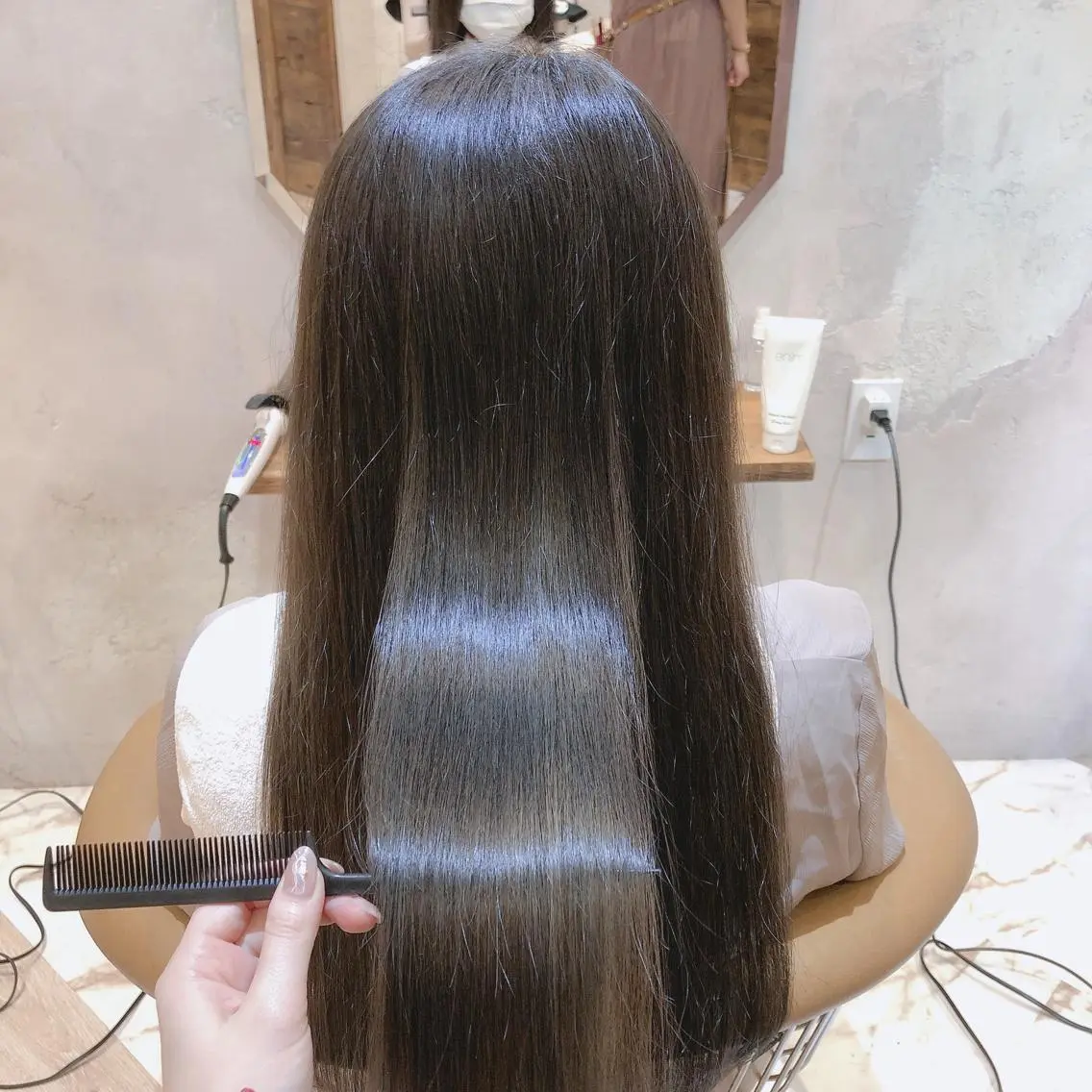 ミディアム ハイライト トリートメント 代表山口ひな 髪質改善のプロのヘアスタイル