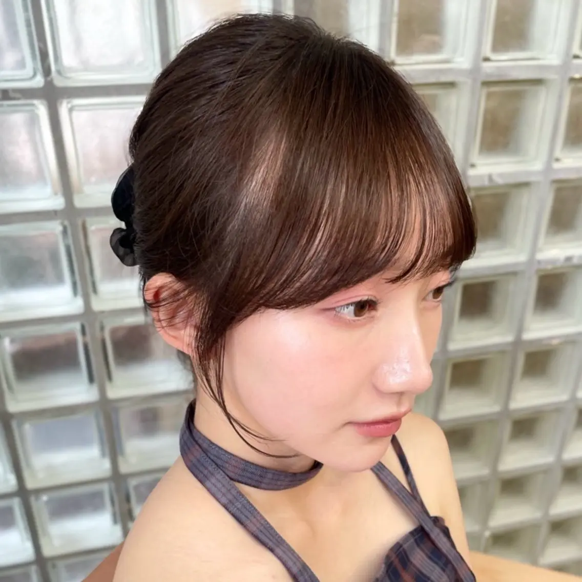 ミディアム カラー カット トリートメント ボブ/縮毛矯正/ 透明感カラー/ゆきなのヘアスタイル