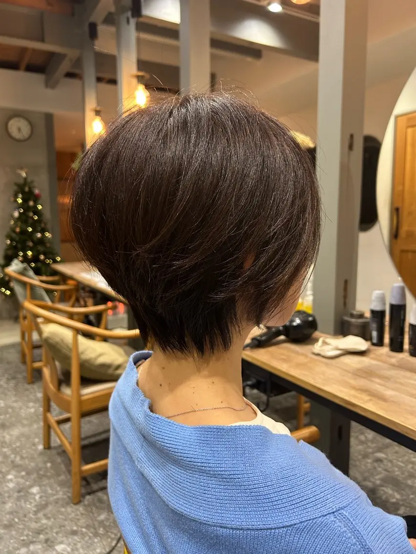 ショート ショートヘア Mori Aimiのヘアスタイル