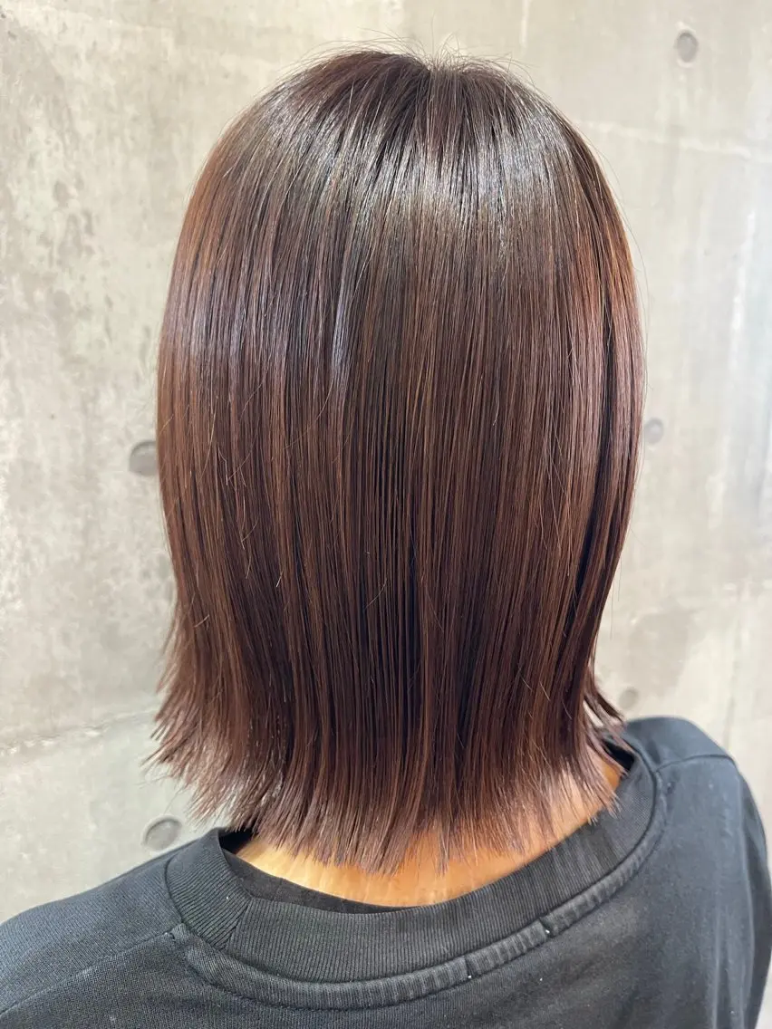 ミディアム art-Lago 宮司のヘアスタイル