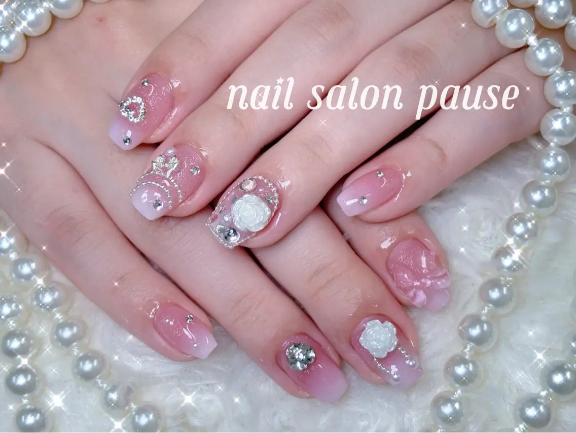 ネイル ハンドネイル ハンドケア nail salon pause✨のネイルデザイン