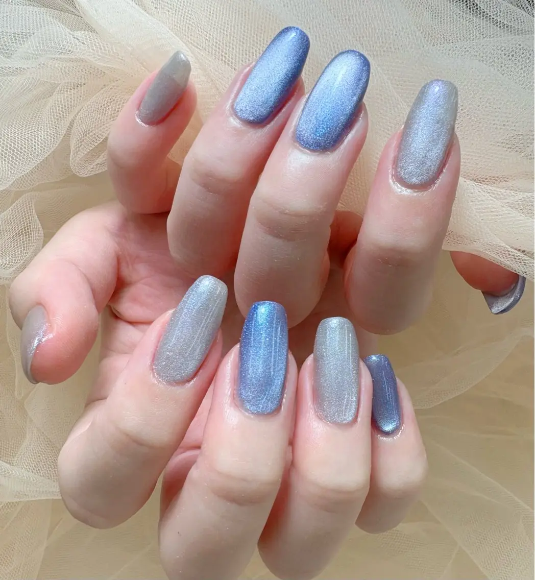 ネイル マグネットネイル 💎ネイリスト💎 月奈🌕🎀のネイルデザイン