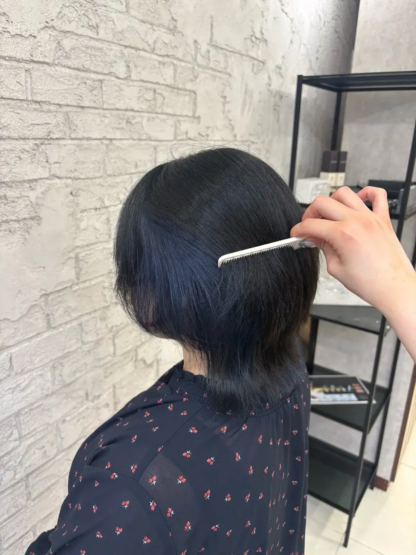 カラー 韓国レイヤー/ブリ ーチ🩶Momo🩶のヘアスタイル