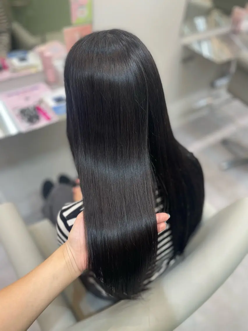 縮毛矯正🌟『🩷冬のサラサラヘア🩷』の写真