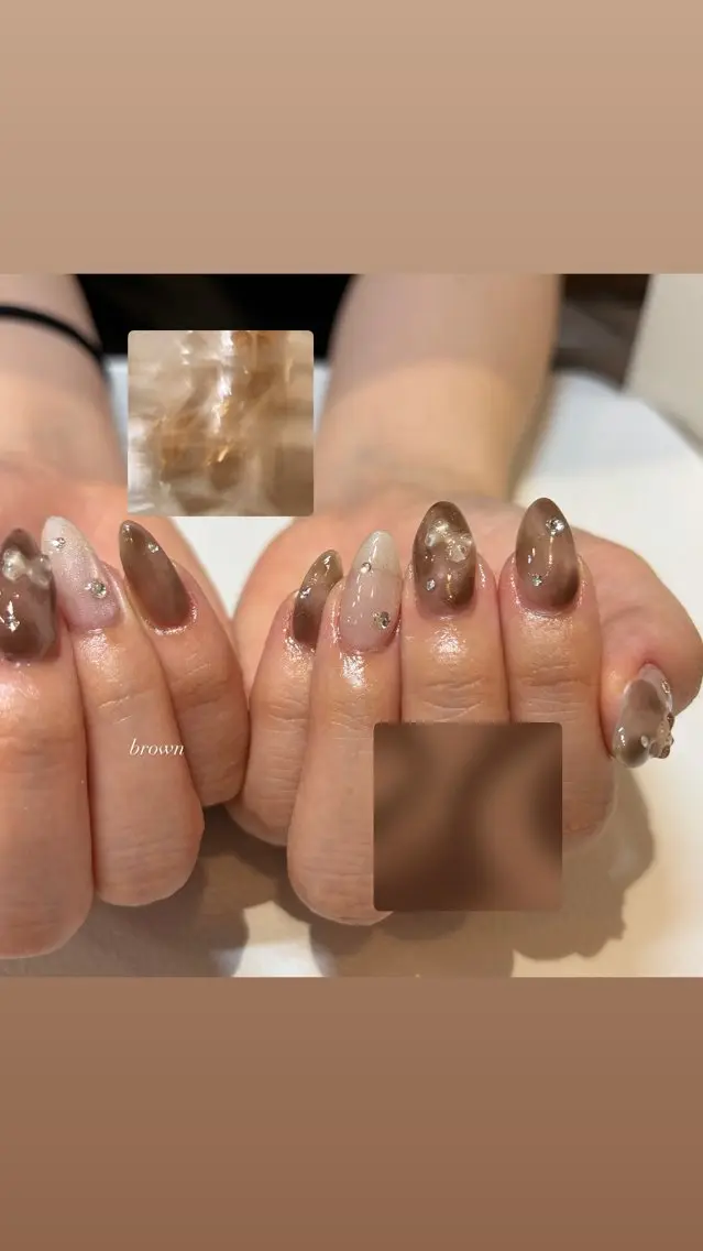 ネイル ハンドネイル ひらい さなのネイルデザイン
