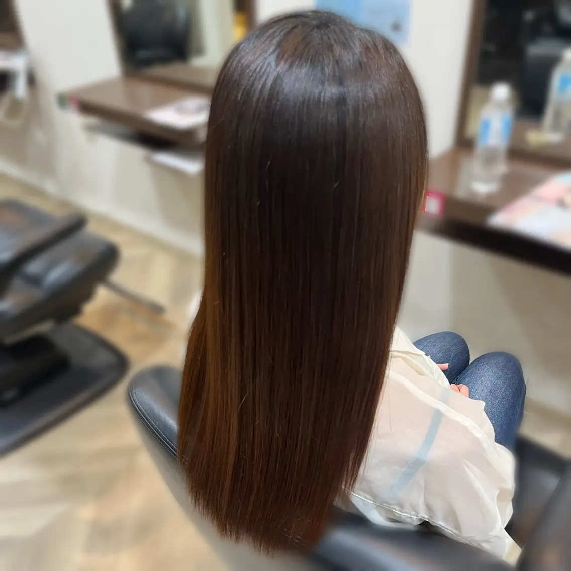 ロング パーマ ストレートパーマ Harada Naoのヘアスタイル