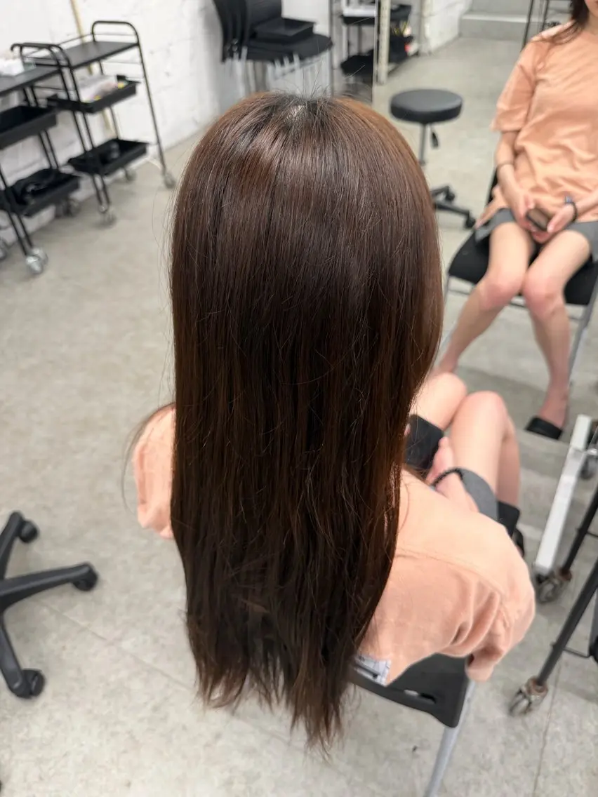 カラー 透明感カラー🫧 EMAのヘアスタイル