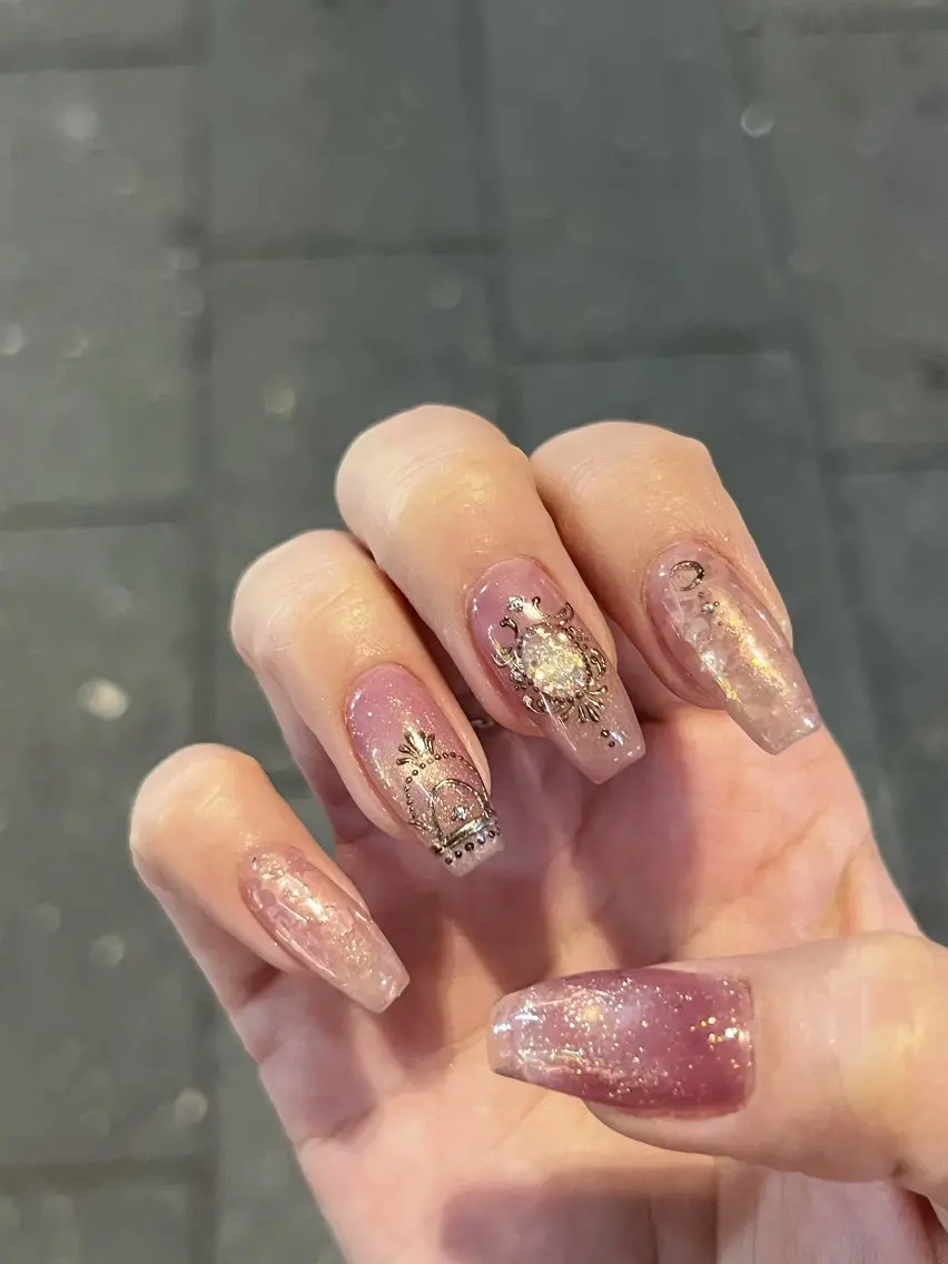 ネイル ハンドネイル なんば7nail YUZUHAのネイルデザイン