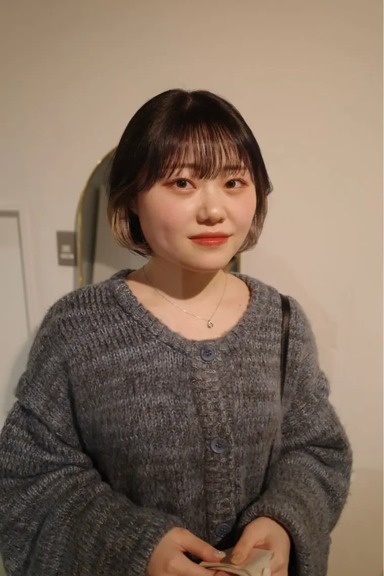 ショート ボブ 安藤 結花のヘアスタイル