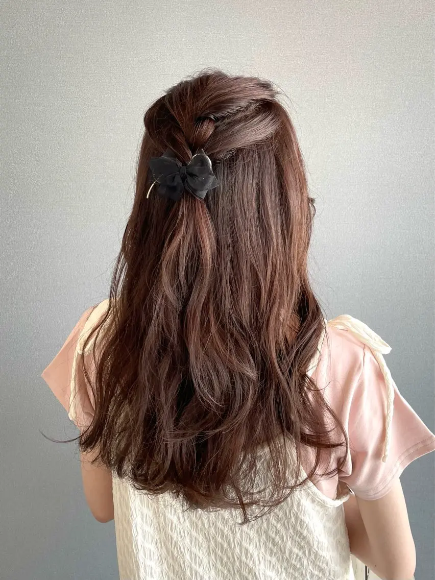 ロング kitin 吉祥寺 山岸花のヘアスタイル
