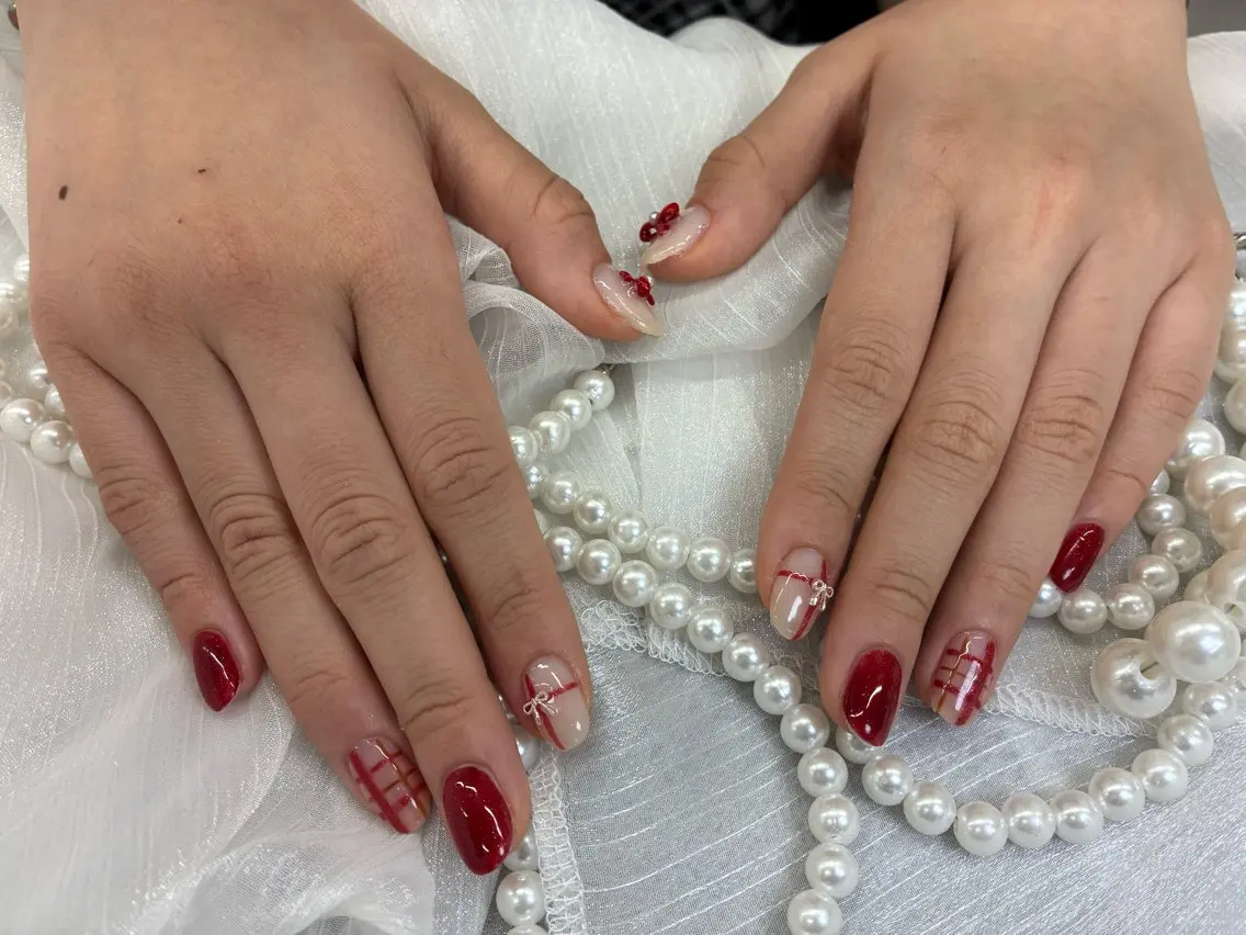 ネイル ハンドネイル 🩵Minmin nail salonのネイルデザイン