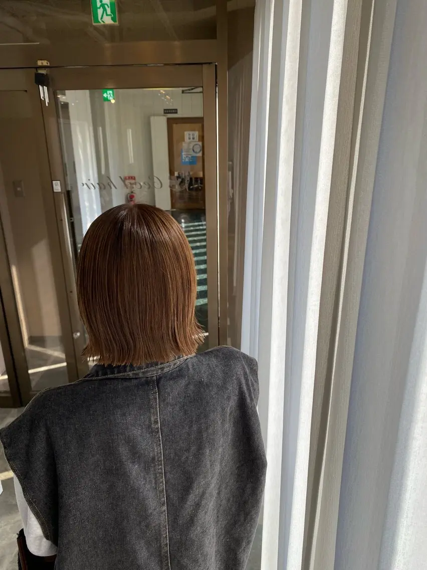 【✨🙃1日1人限定🙃✨】艶めき透明感カラー+ダメージレストリートメントの写真