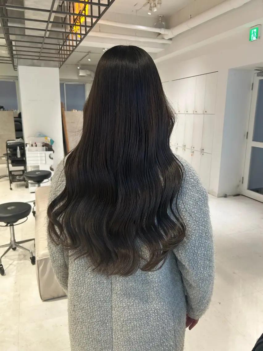 ロング ヘアカラー 透明感カラー✮*｡ﾟ ayunaのヘアスタイル