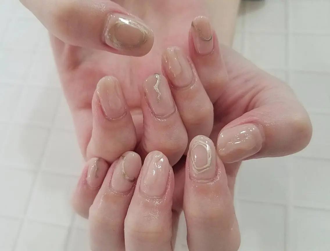 ネイル ニュアンスネイル 関口 友菜のヘアスタイル