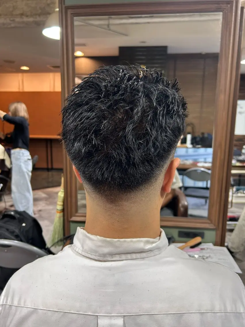 ショート メンズ 衛藤 星芭／カット無料天神のヘアスタイル