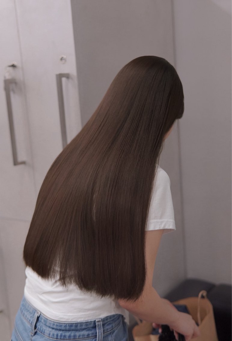ロング カット ヘアカラー トリートメント 髪質改善/ベージュ 🎀mikuのヘアスタイル