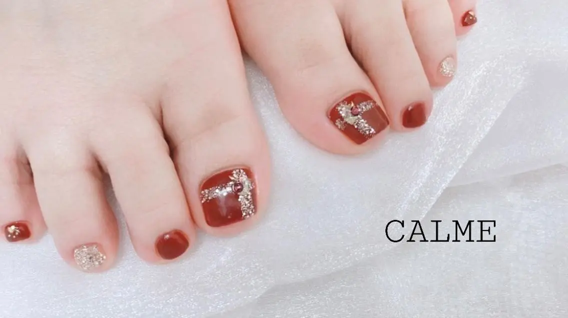 ネイル フットネイル CALME ♡のネイルデザイン