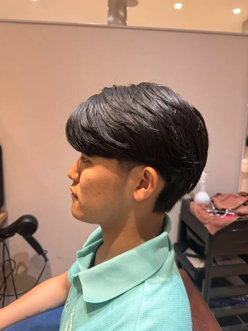 パーマ メンズ フェザーパーマ メンズパーマ 町田市鶴川/アシ /MANAのヘアスタイル