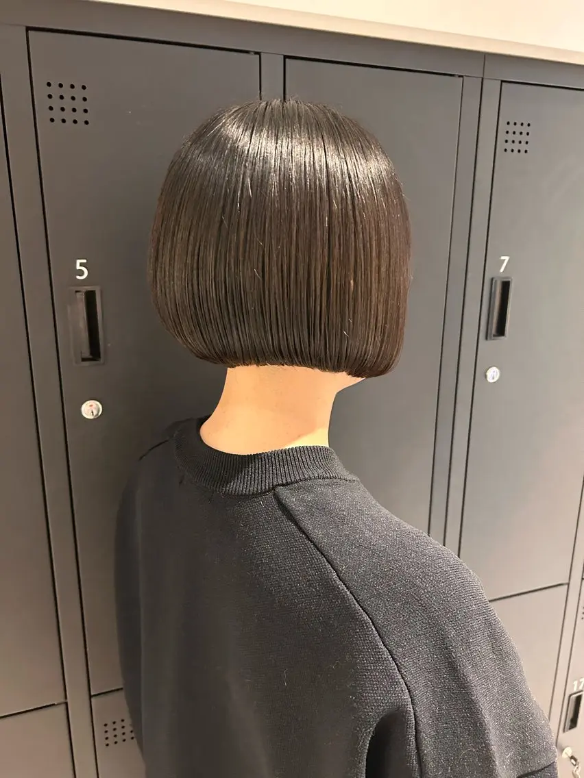 ショート 似合わせボブ🫧 丸みショート藤本のヘアスタイル