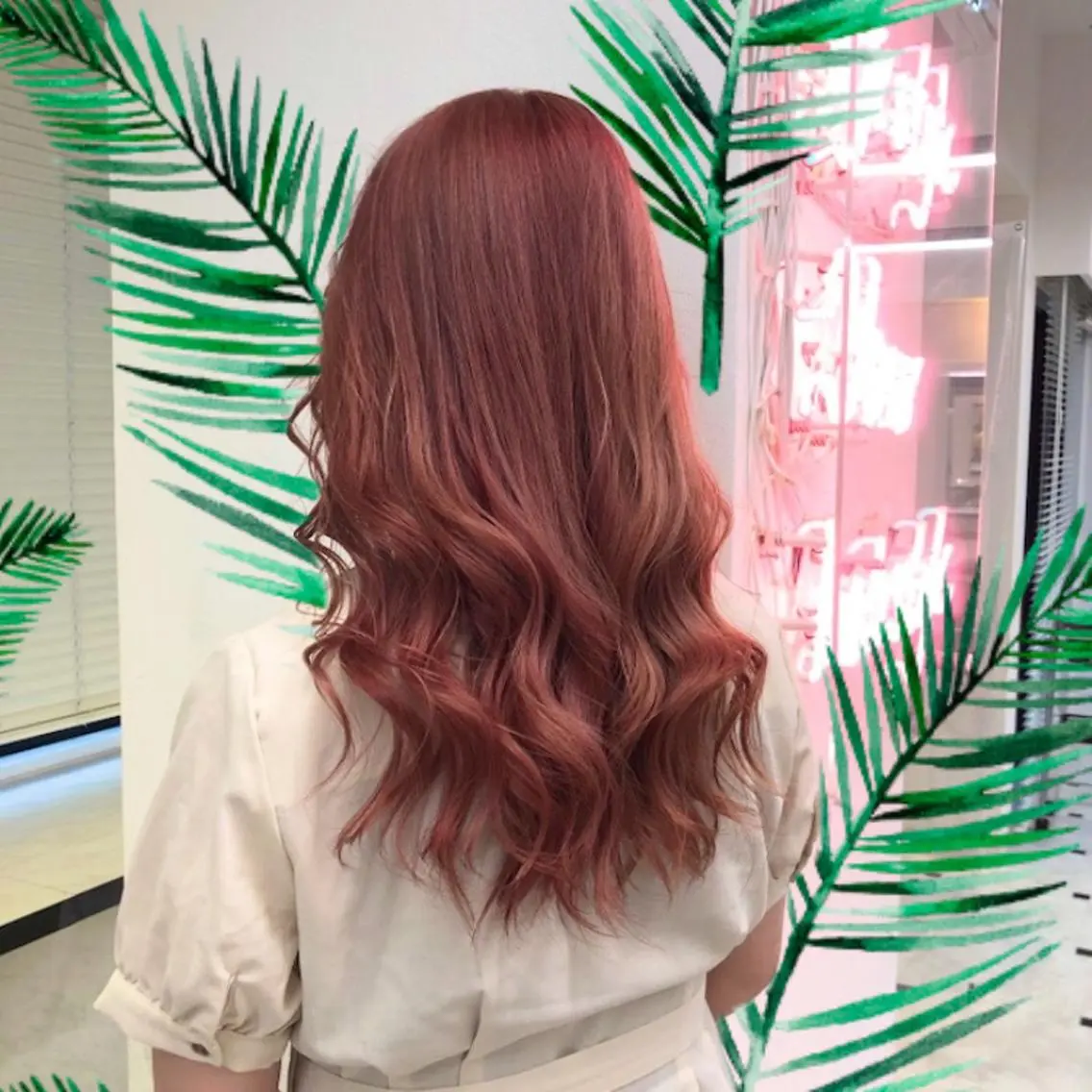セミロング カラー パーマ ヘアアレンジ メンズ キッズ ネイル マツエク・マツパ KANAMI 🌏のヘアスタイル