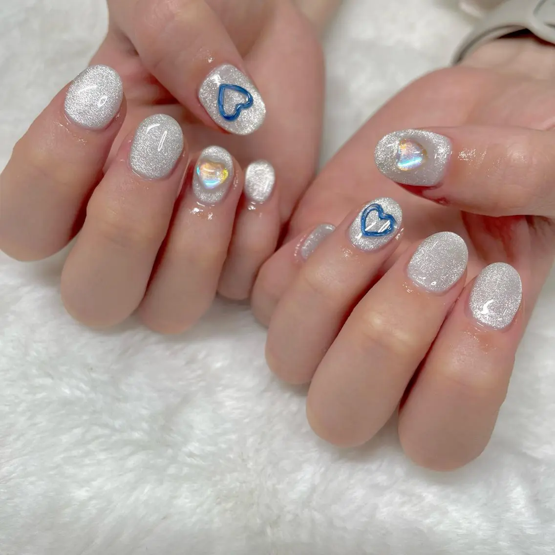 ネイル ジェルネイル ハート J terrace Nailのネイルデザイン