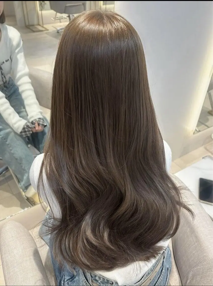 ロング メンズ トリートメント 琥珀🐯 似合わせカラーのヘアスタイル