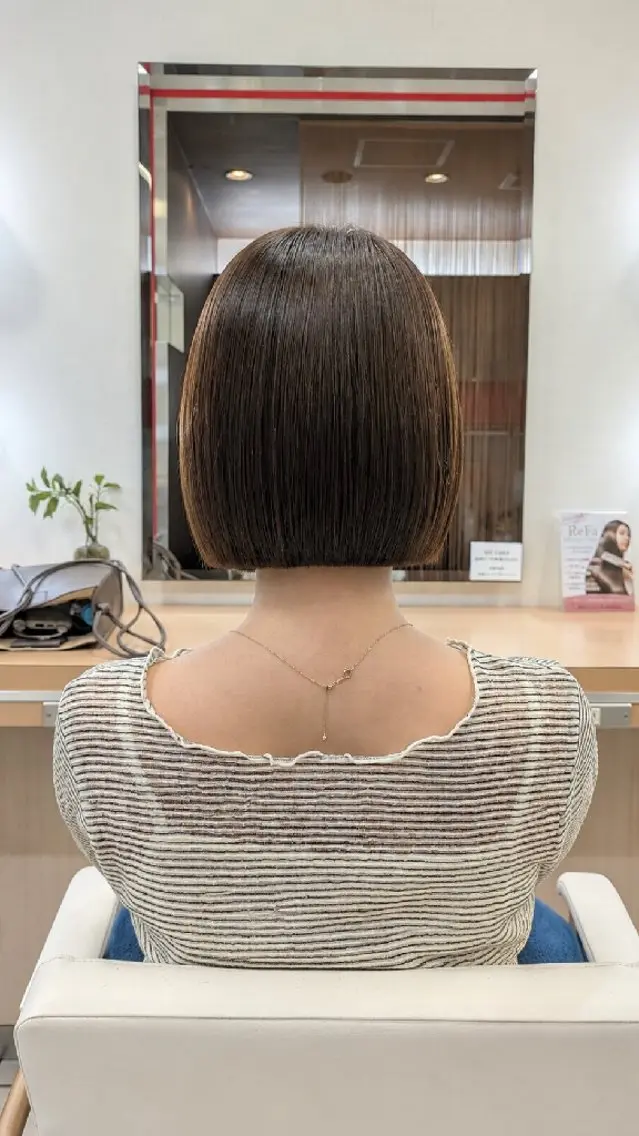 ショート ボブ カット 斉藤 充哉のヘアスタイル