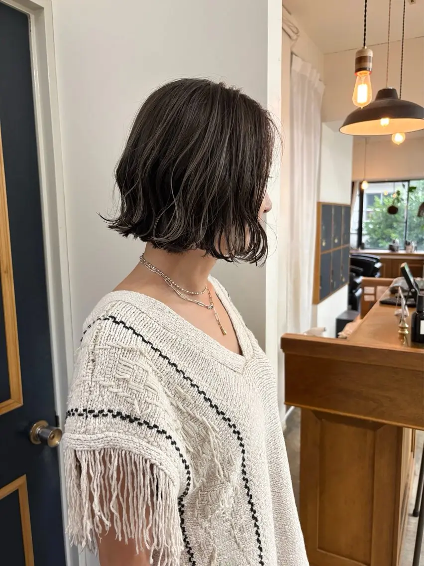 ショート カラー ブリーチ デザインカラー ボブ カット ヘアカラー トリートメント takada kohのヘアスタイル