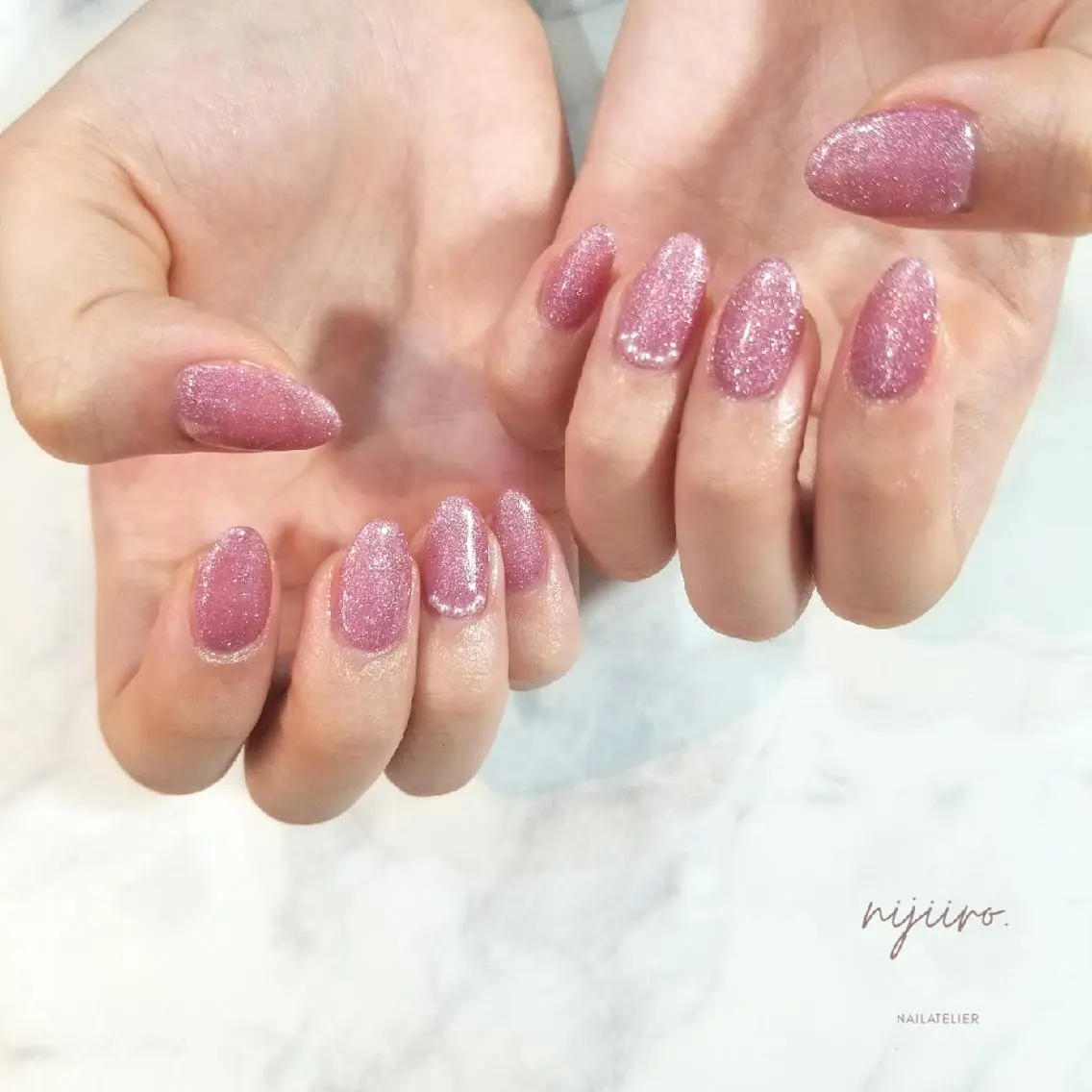 ネイル フラッシュネイル ハンドネイル nijiiro🌈 サトウのネイルデザイン