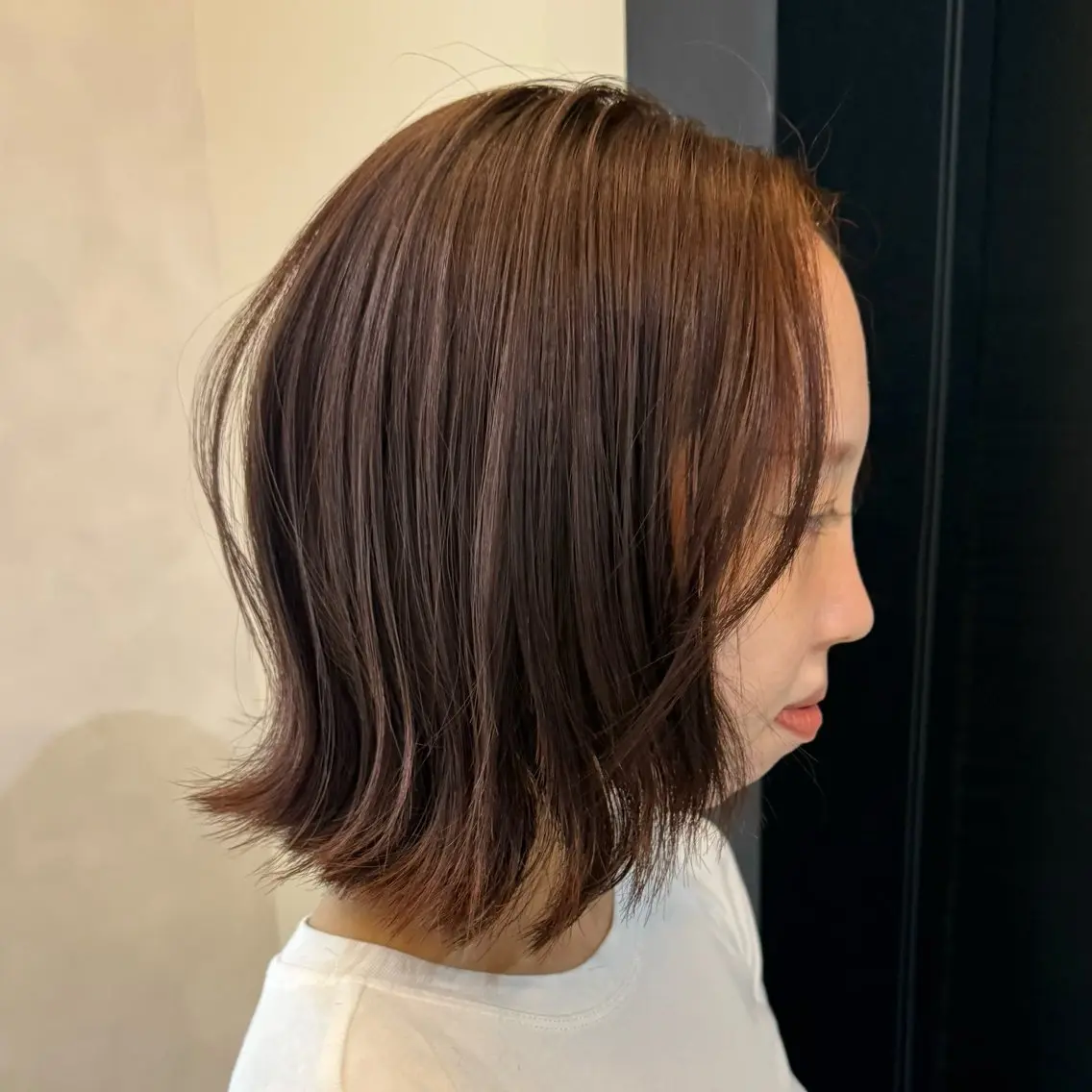 カラー Kaho 心斎橋カラーモデルのヘアスタイル