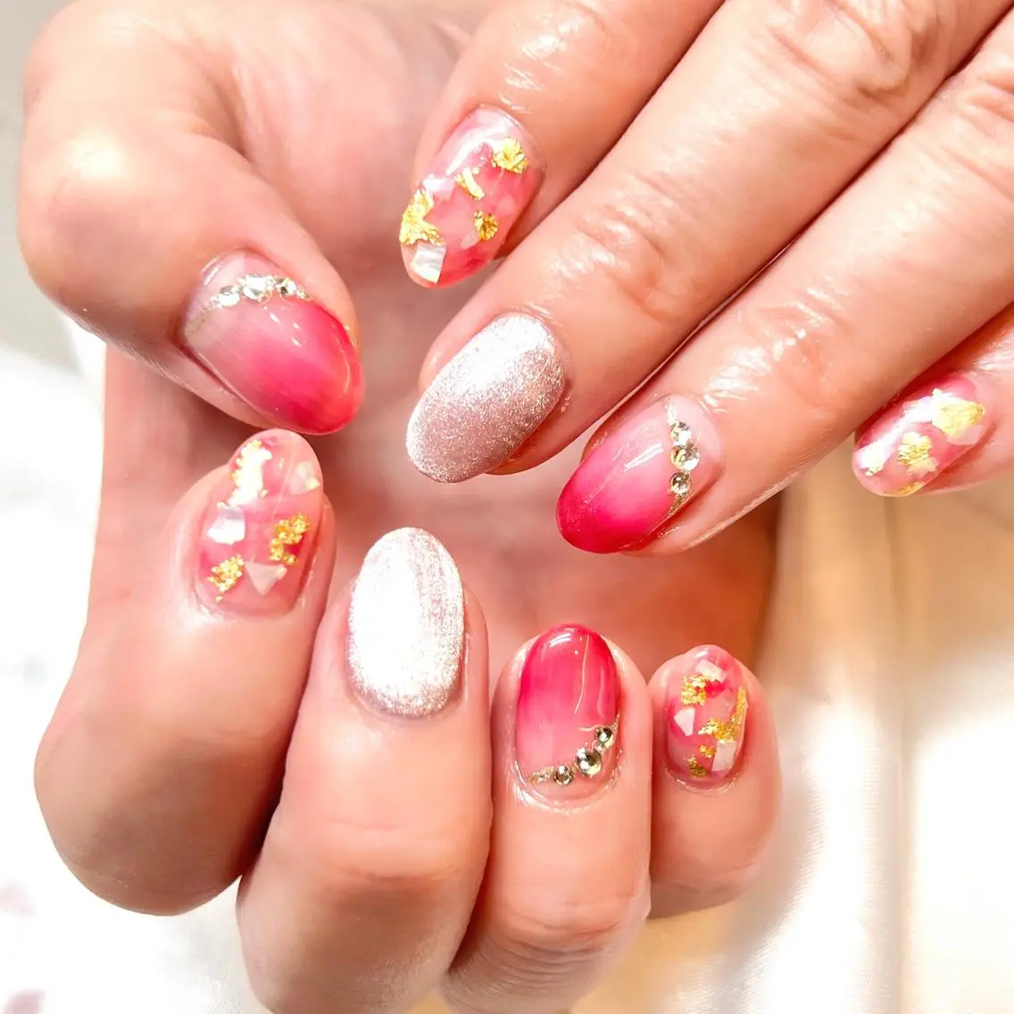 ネイル ハンドネイル clover nailのネイルデザイン