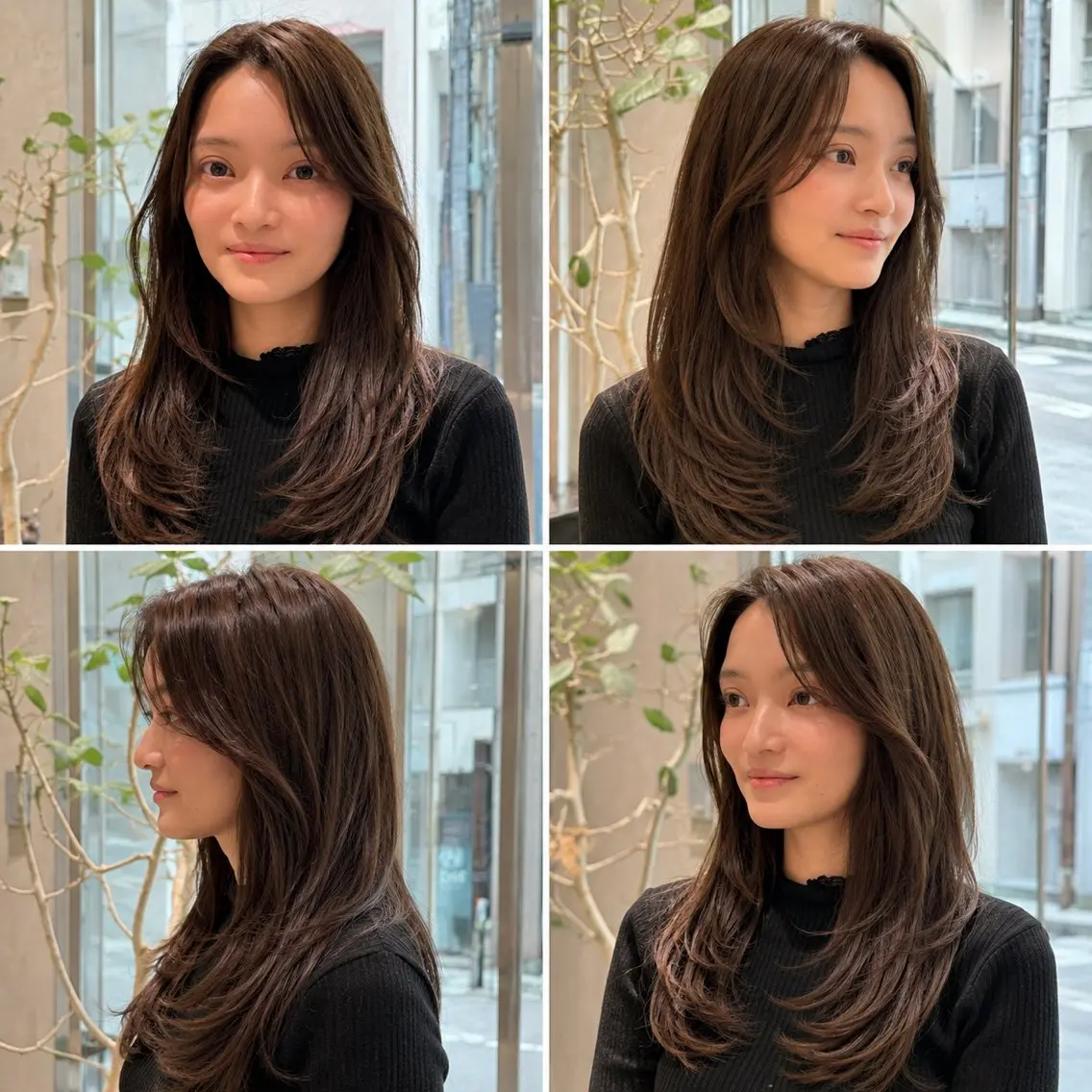 ロング 神戸/karina /レイヤー/顔まわりのヘアスタイル